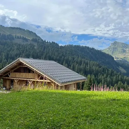Grand Au Praz De Lys 木屋